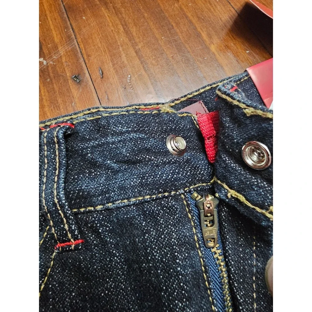 Levi Boys Workwear Carpenter Jeans Dark Wash Denim 2T Vintage 2006 NWT
